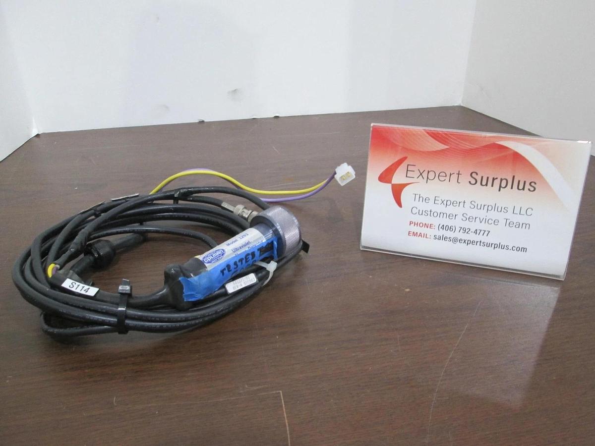 Used Colman, Model 1293, Ultraviolet Flame Detector w/ Connector Cables, Used