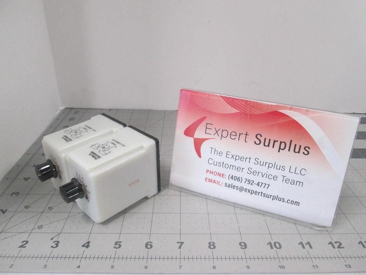 Used Potter & Brumfield, CHD-38-30003, 1.0-180 Sec, Time Delay Relay, Used, Lot of 2