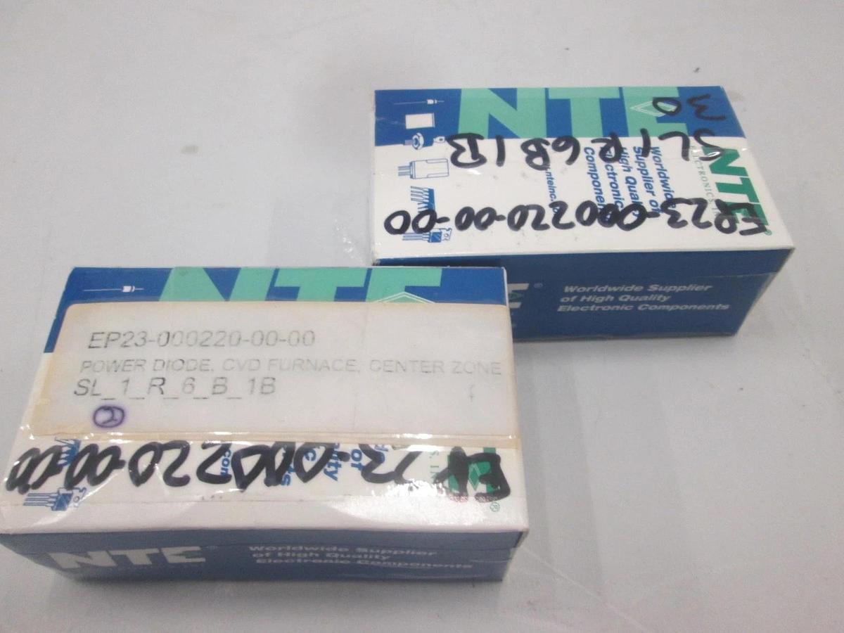 NTE Electronics, 6162, Power Diode, CVD Furnace, Center Zone, New, Lot of 2