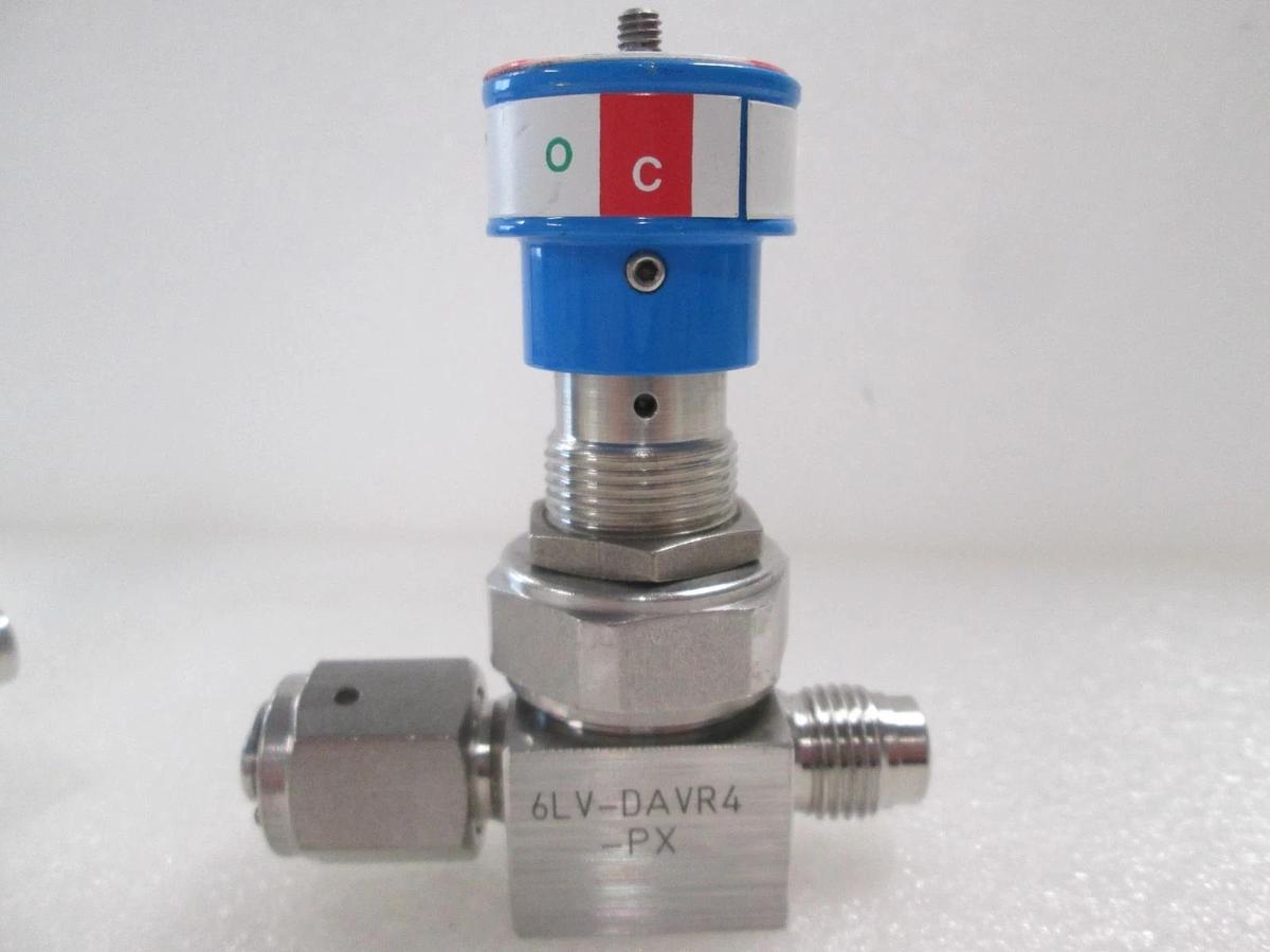 Used Nupro, 6LV-DAVR4-PX, Manual Valve, MVCR, No Top, Used, Lot of 2