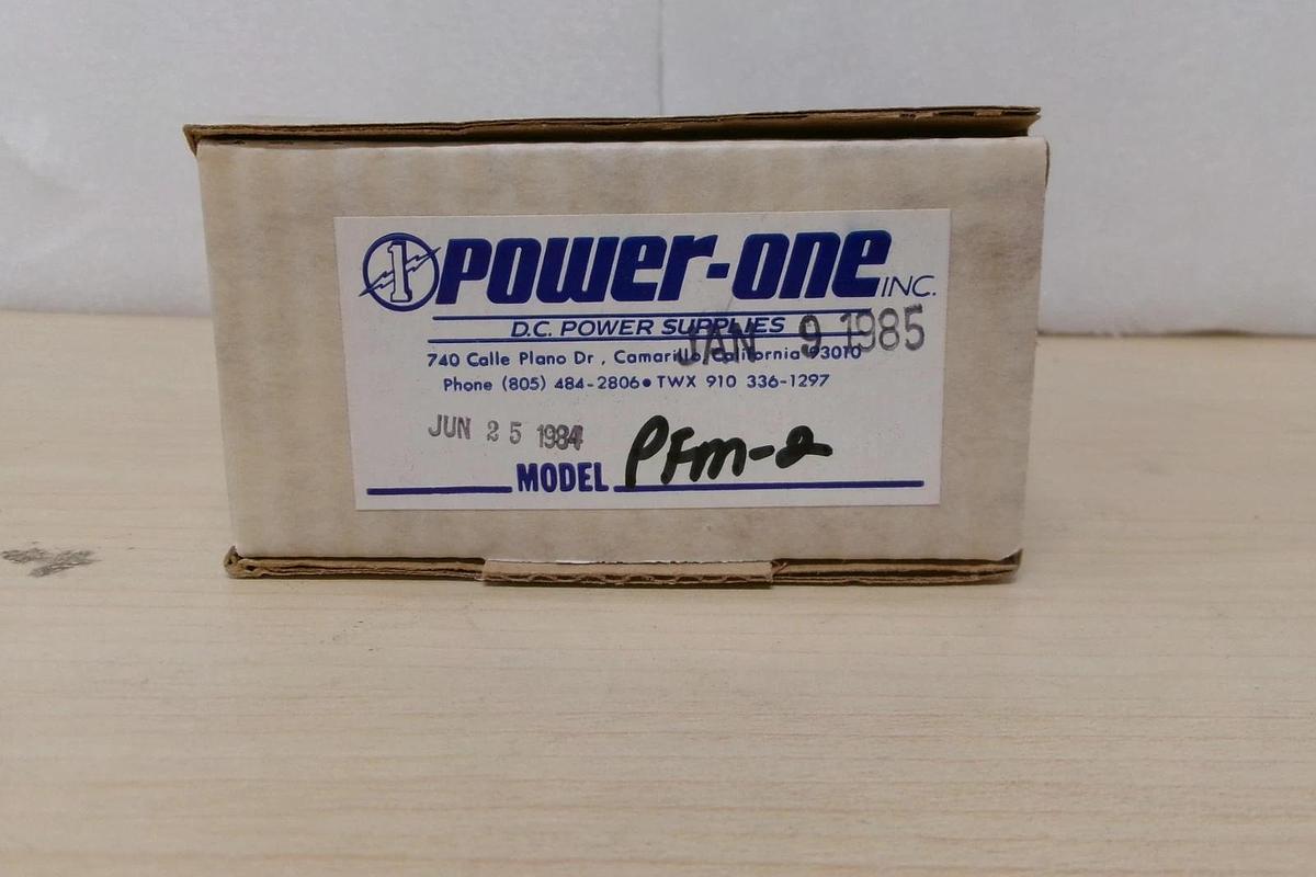 Power One, PFM-2, Power Supply, New