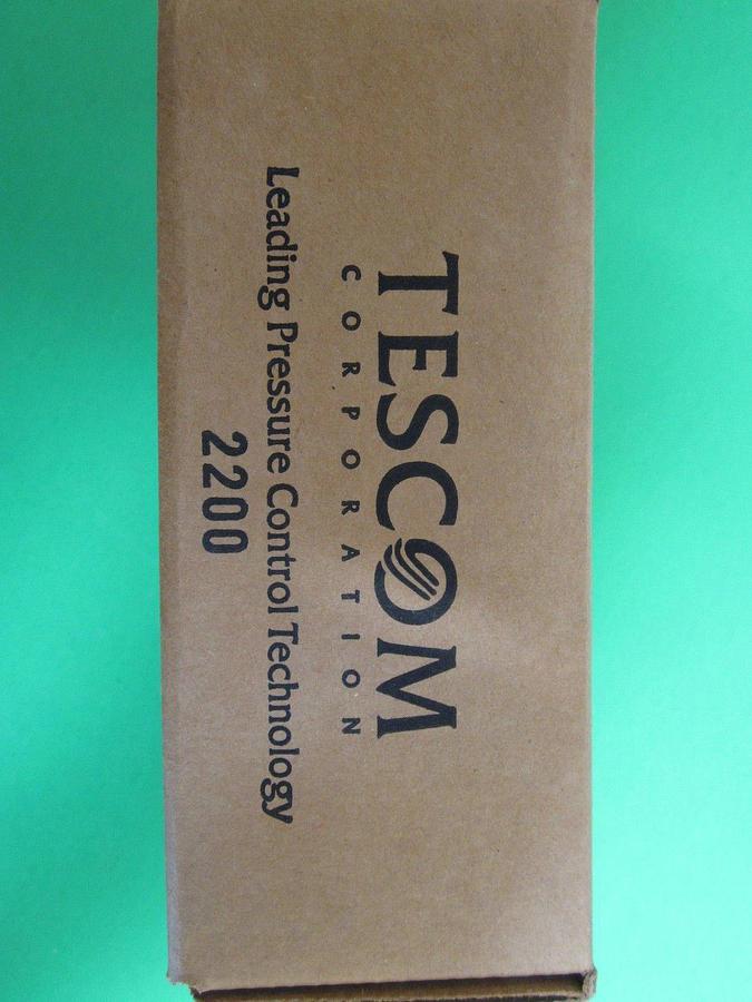 Tescom PV71LK-L060-162, Diaphragm Valve, 1/4 Turn Knob, 3/8" Tube x 1/4"MVCR NEW