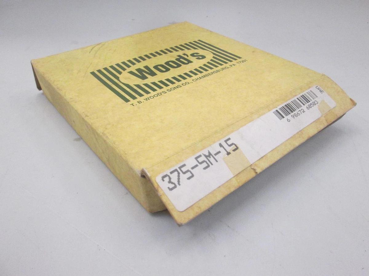 Wood's, 375-5M-15, Timing Belt, New