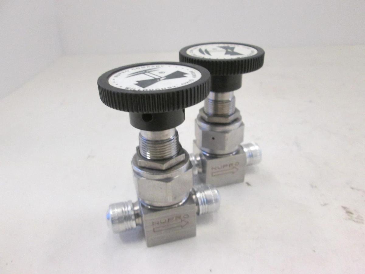 Used Swagelok, SS-DSVCR4, Manual Diaphragm Valve, Used, Lot of 2