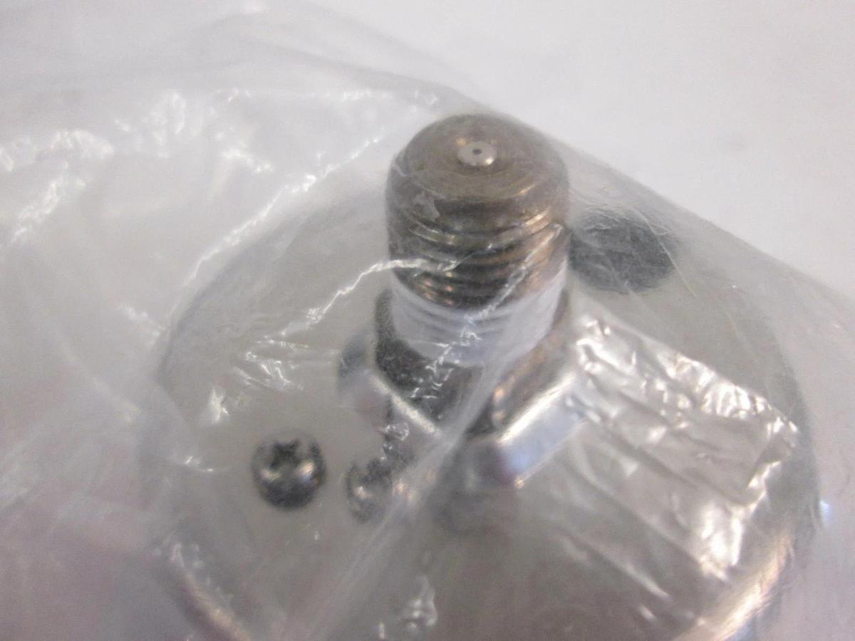 Used Hillard Pressure Gauge w/ Back Mount, 0-100 PSI, 0-7 Bar