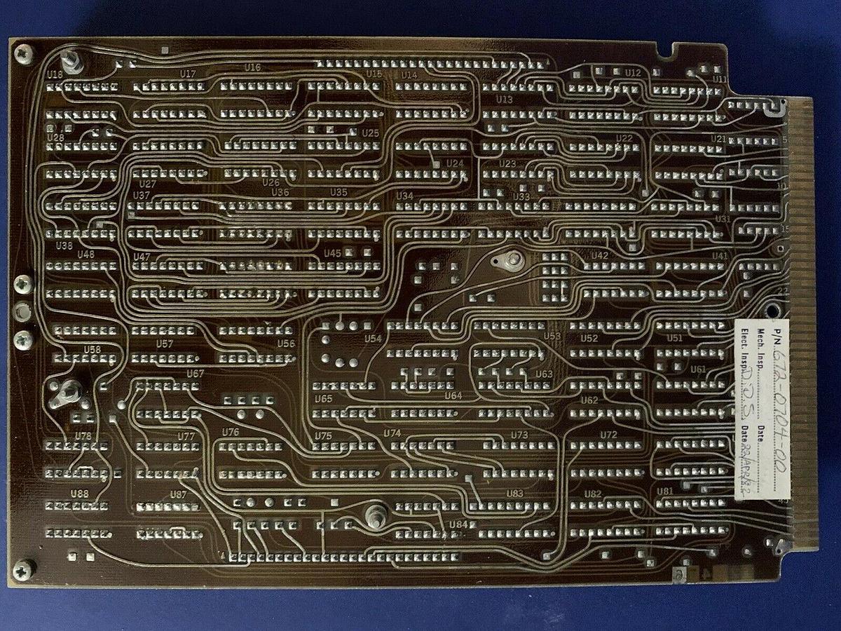 Used Tektronix 672-0704-00 PDP-11 Multi-Interrupt Interface PCB Assy, Used
