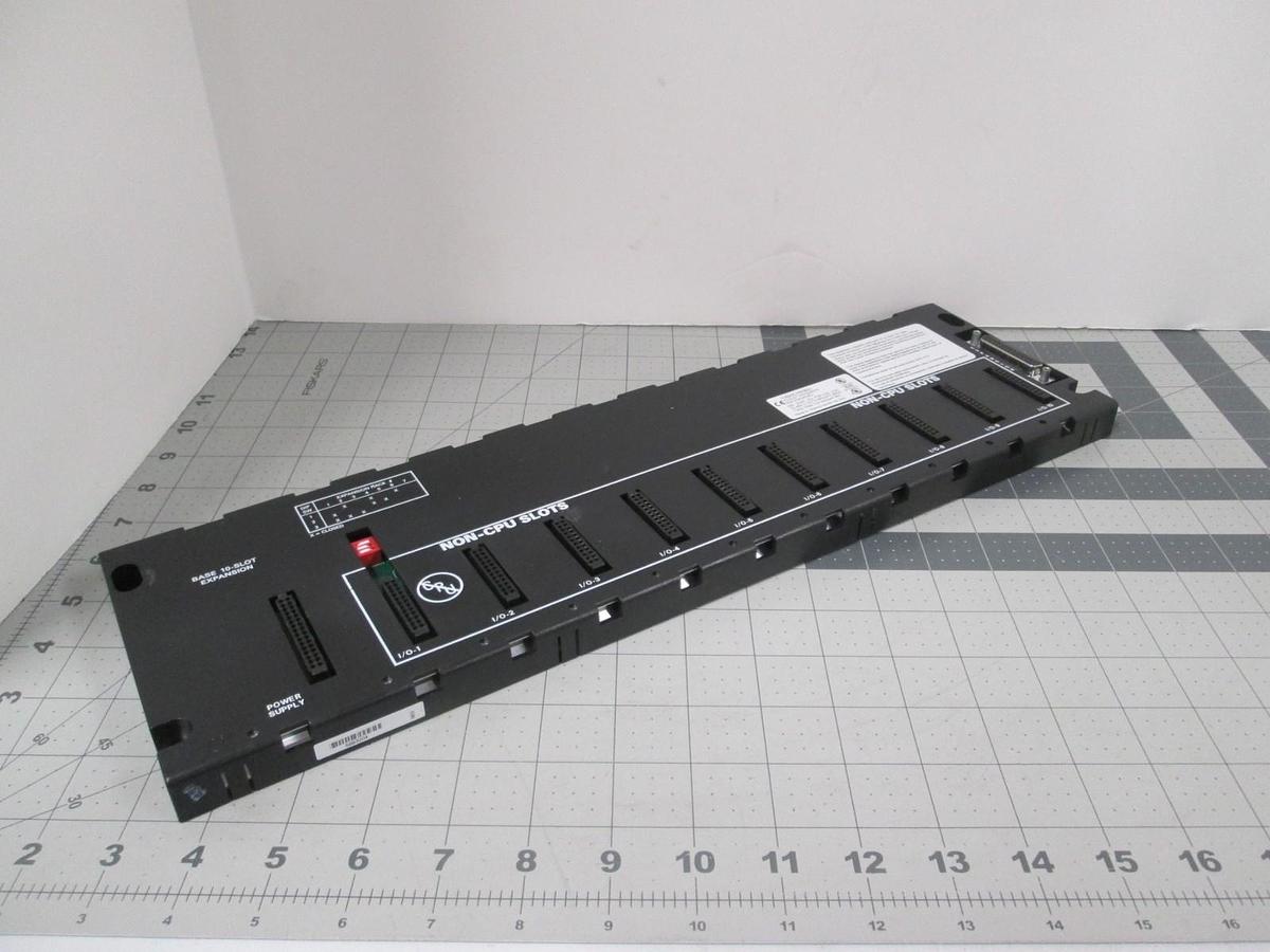 GE Fanuc, IC693CHS392J, 10 Slot Expansion Module, New