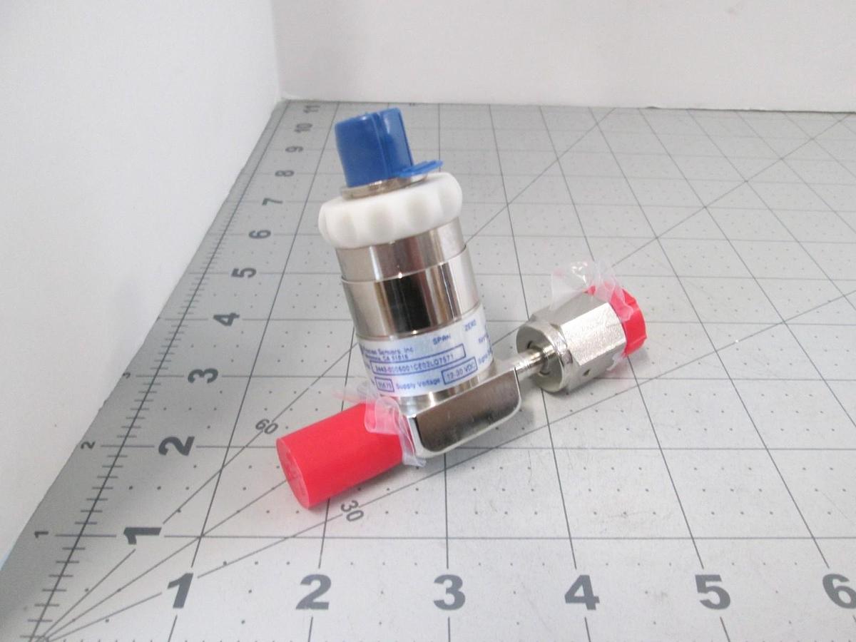 Precise Sensors, 3443-0006001CE02LQ7571, Pressure Transducer, 12-30 VDC, New