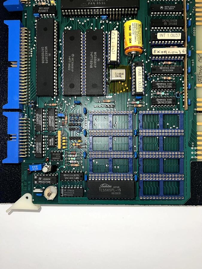 Used DIASAH073 PWBA CPU 68008, Used