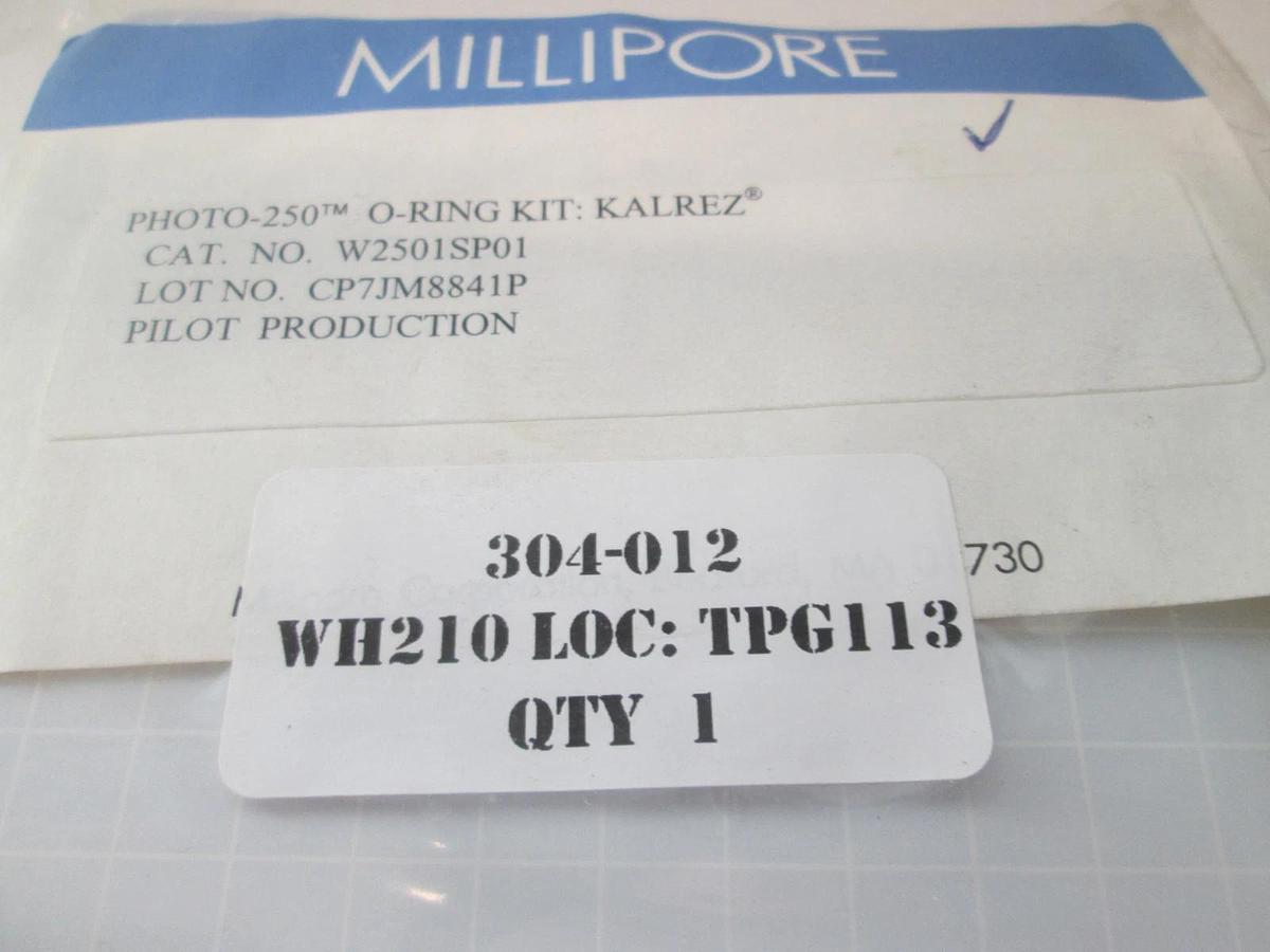 Millipore, Photo-250, O-Ring Kit, Kalrez, Q2501SP01, New