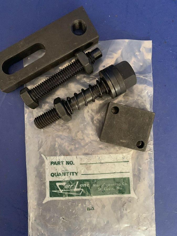 Carr Lane CL-11-THA-HH Steel Tapped-Heel Clamp Strap w/ Hex Head Clamping Screw