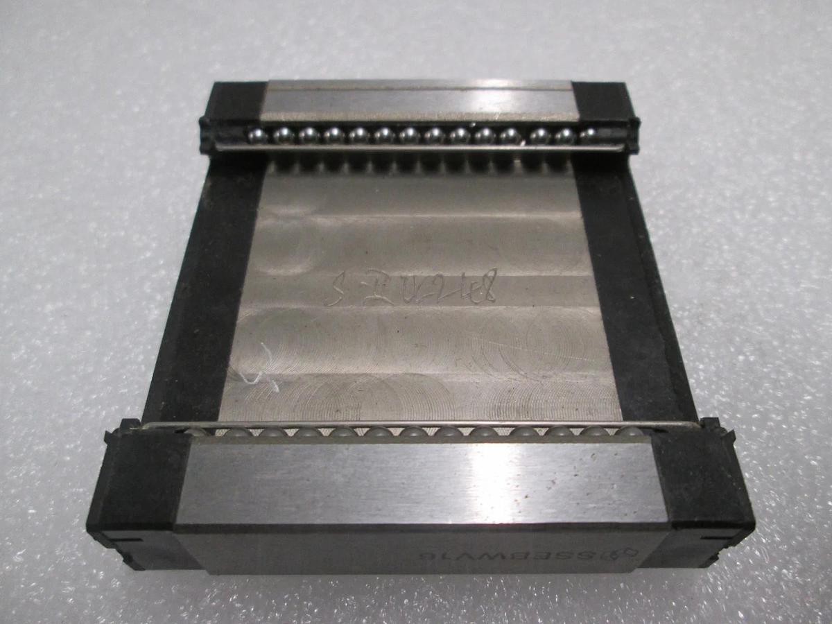 Used Misumi, SSEBWV16, Linear Bearing Guide Block, Used