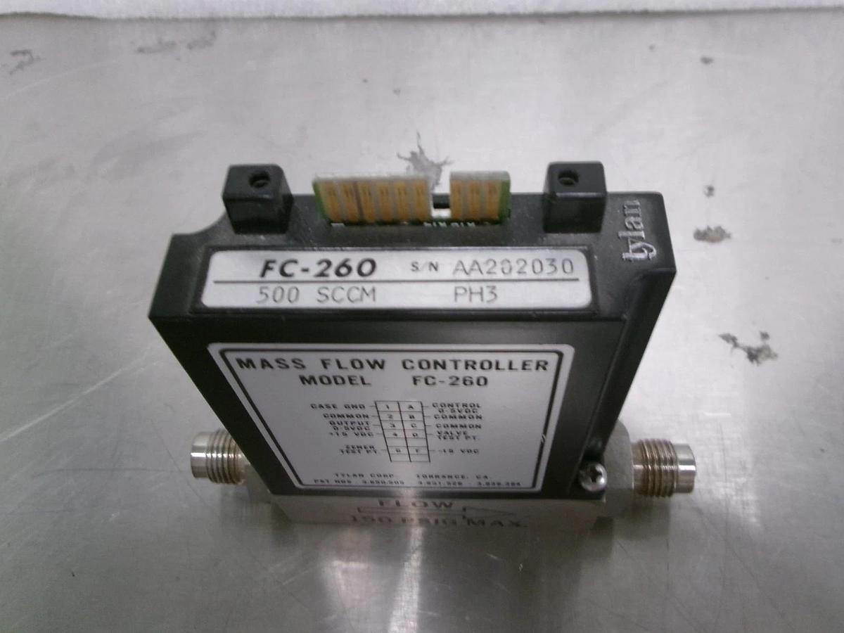 Used Unit, FC-260, Range 500 SCCM, Gas PH3, Used