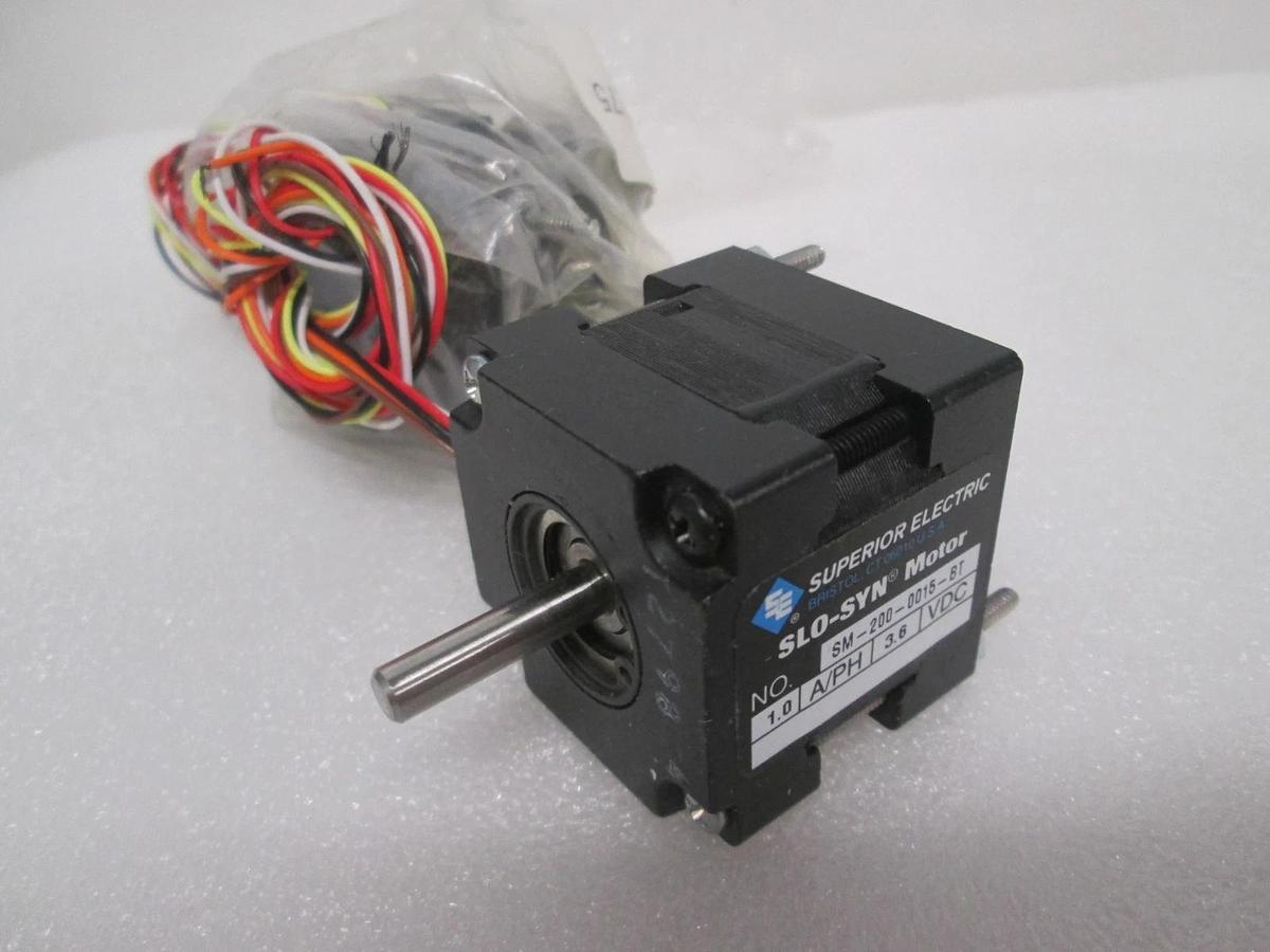 Superior Electric, SM-200-0015-BT, Slo-Syn Motor, 3.6 VDC, New