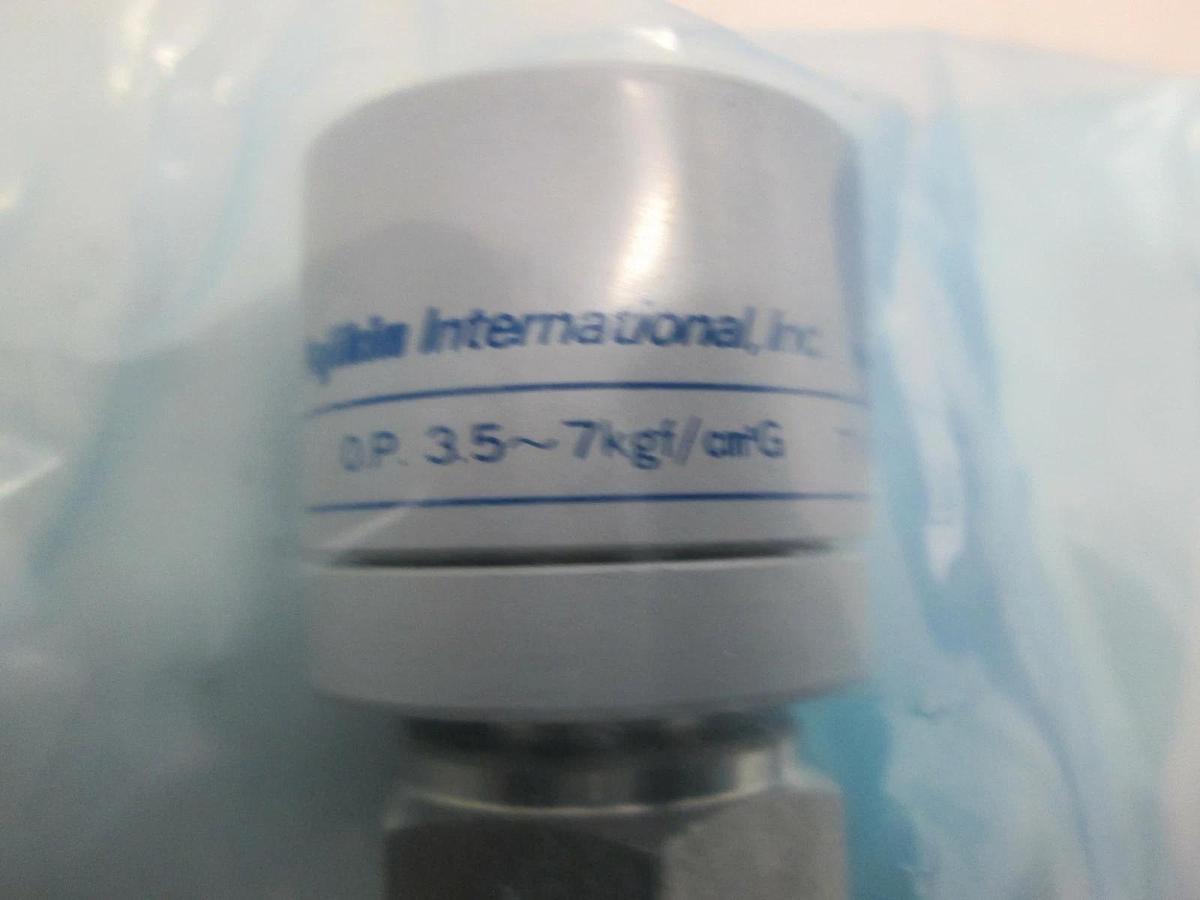 Fujikin, O.P. 3.5-7kgf/cm2G Pneumatic Valve, N.O, New