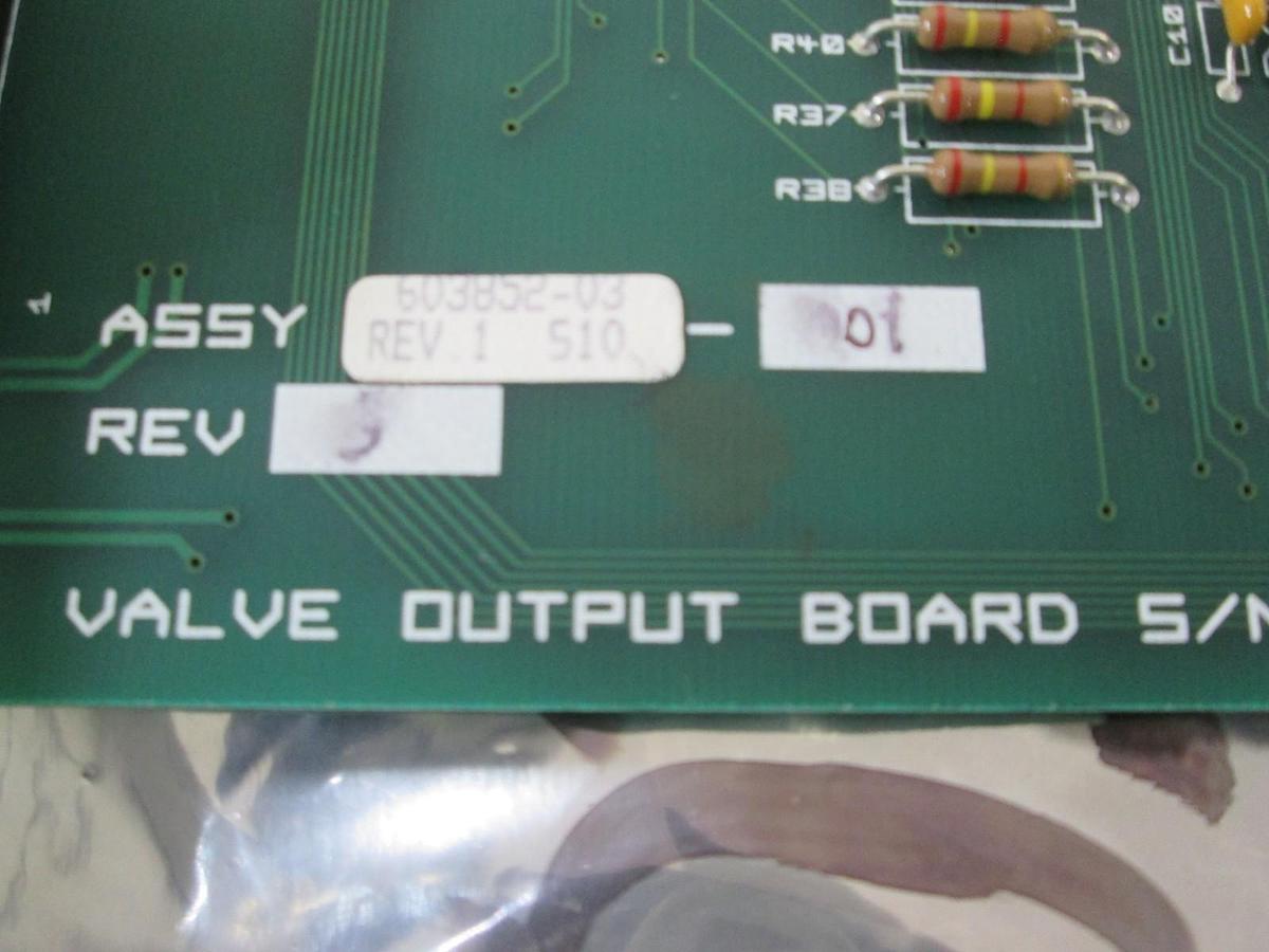 SPT Micro, 603852-03, Valve Output w/o Oxide PCB Assy, New