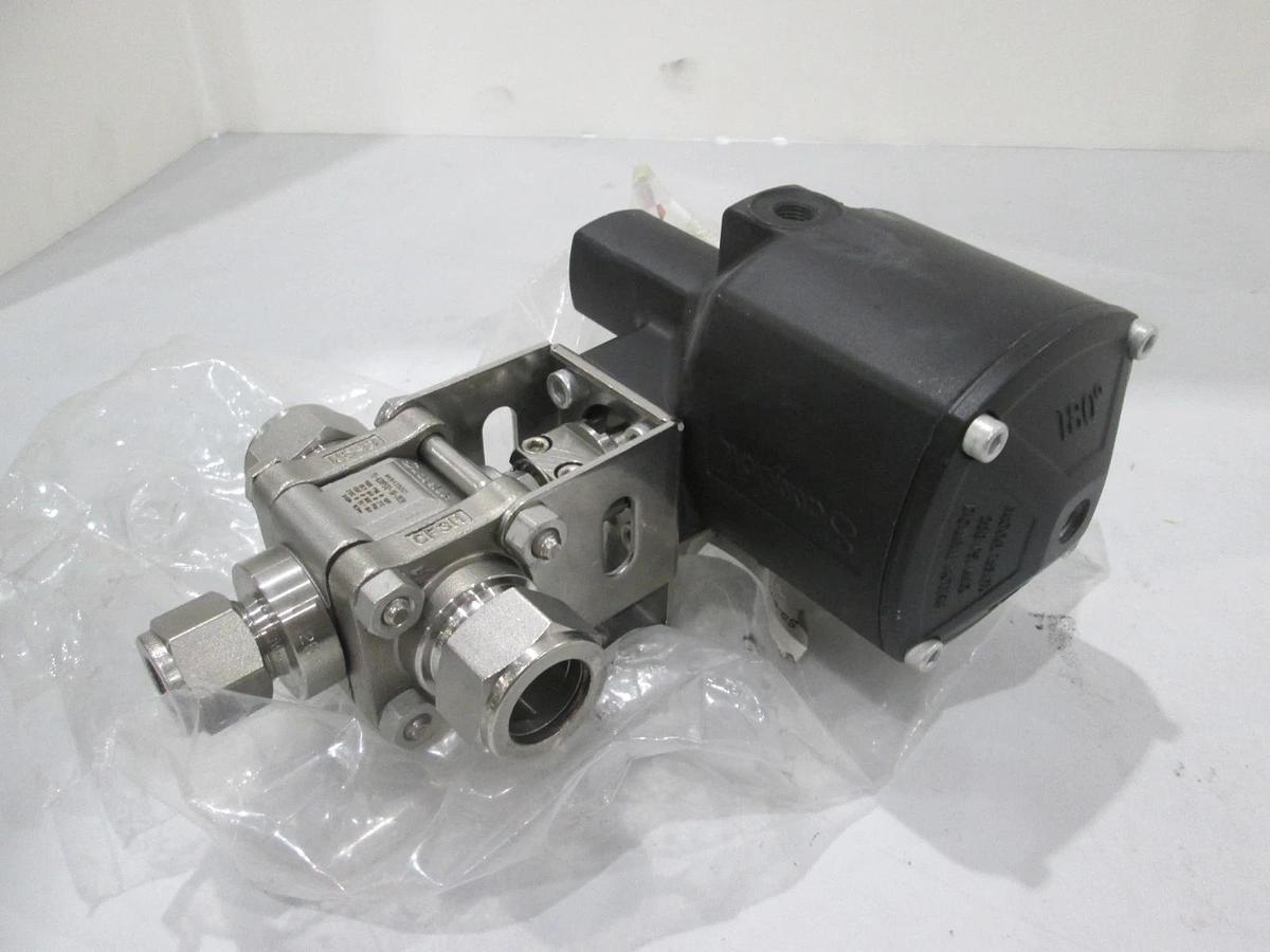 Used Swagelok, SS-63XPS12-S8-53DHT-2839, Ball Valve w/ 153DA Double Actuator, NWOB