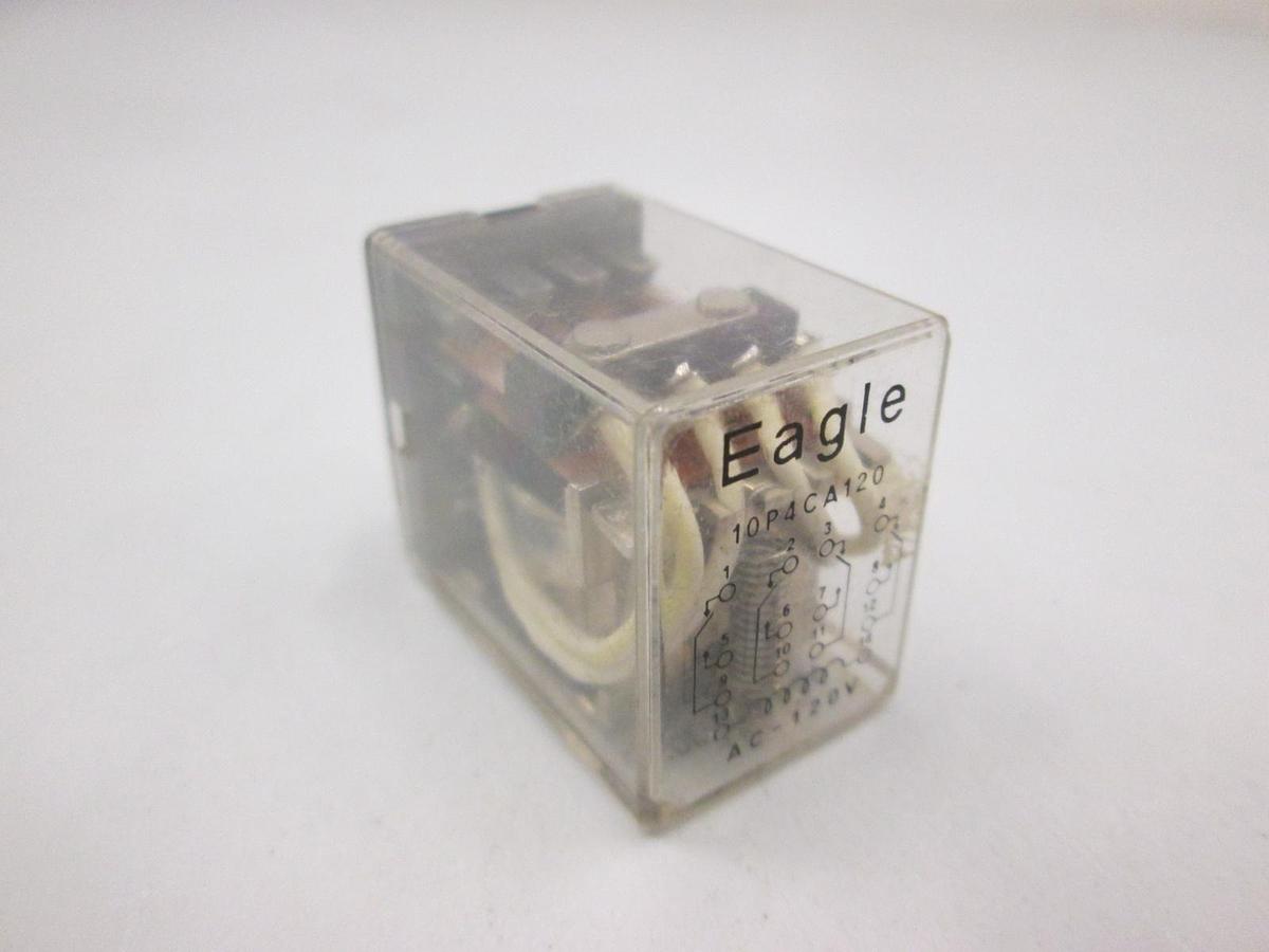 Used Eagle, 10P4CA120, Relay, AC-120V, Used