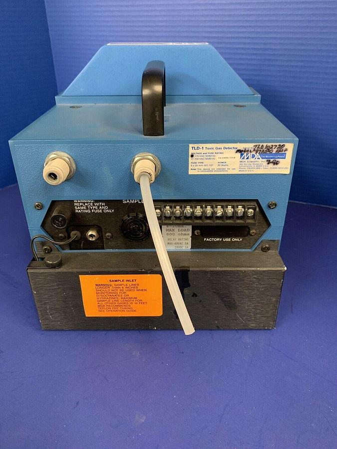 Used MDA Scientific TLD-1 Toxic Gas Detector, Used