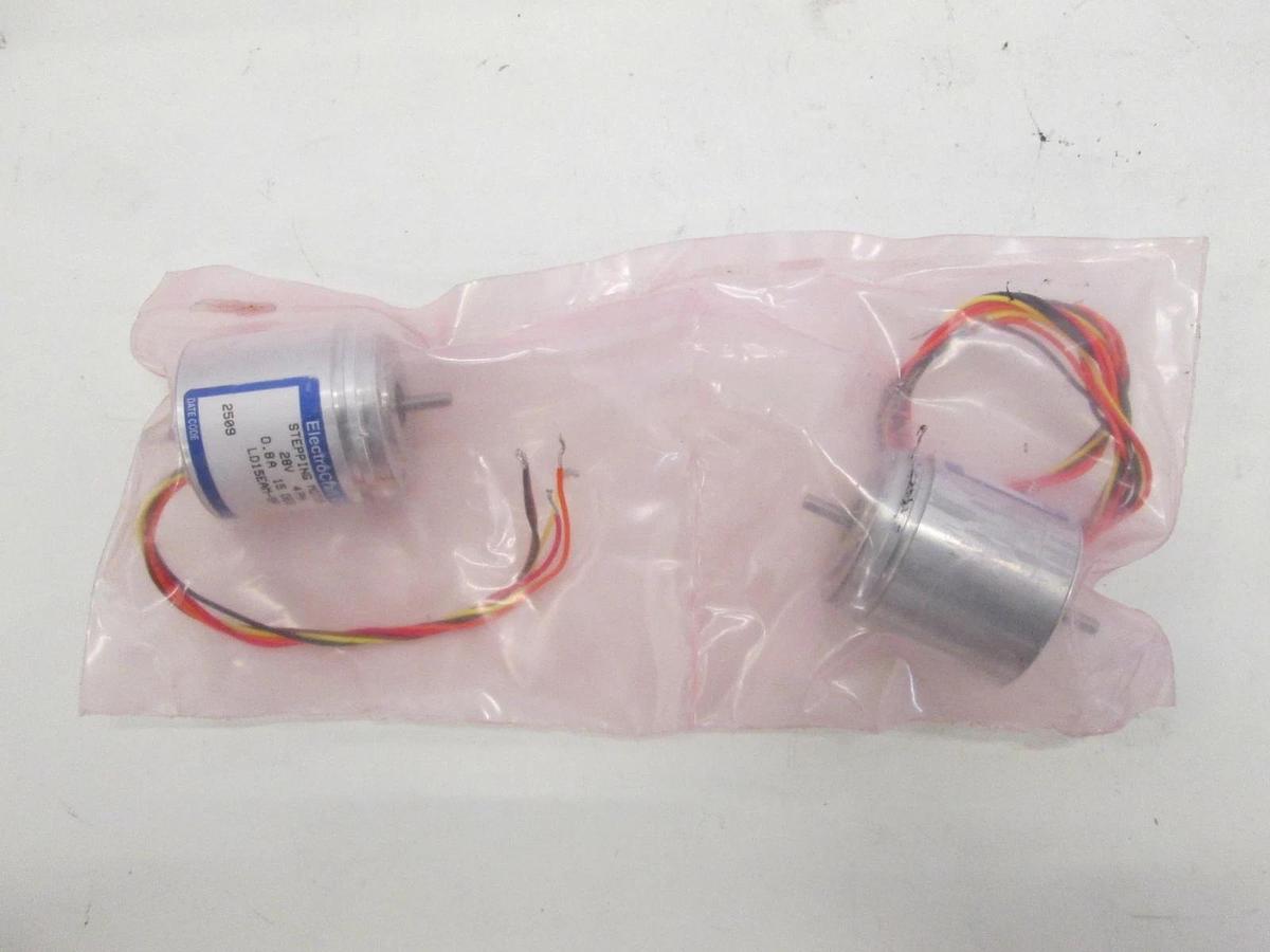 Electrocraft, Stepping Motor, LD15EAM-5F, New, Lot of 2