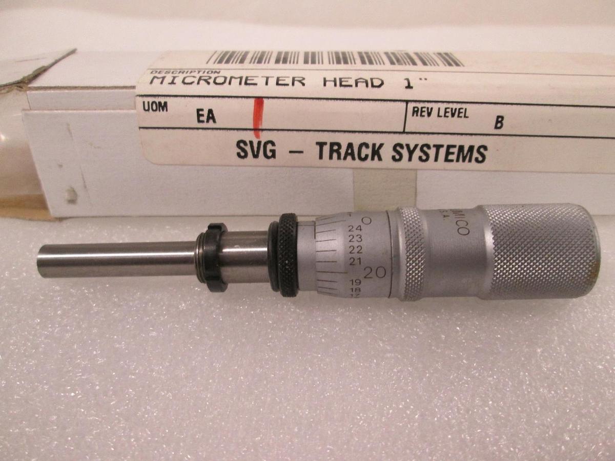 Scherr-Tumico, Micrometer Head, 1", 0-24, 200-006, New