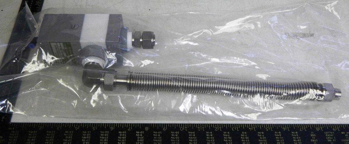 Used JAT Big Mouth Air Operated Valve 5362-T-NO-3 With Flex Tube