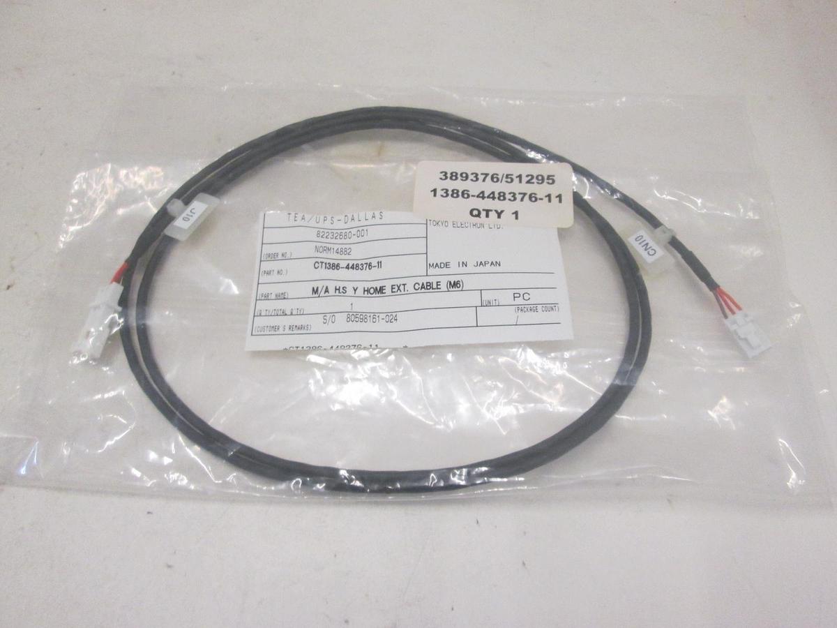 Used TEL Tokyo, CT1386-448376-11, M/A HS Y HOME EXT.CABLE (M6), New