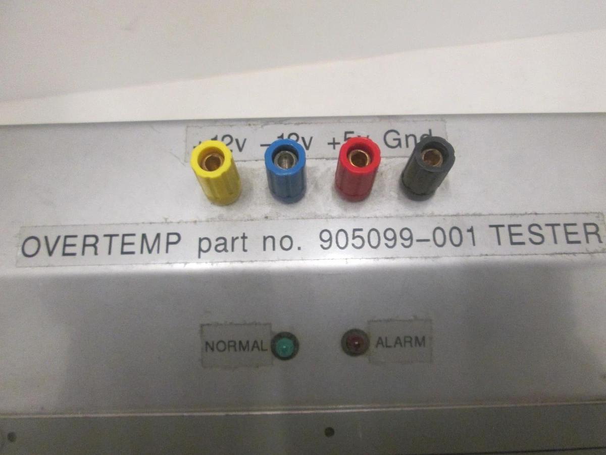 Used WJ 999 Watkins Johnson, 905099-001, Overtemp Tester w/ Key and Ribbon Cable, Use