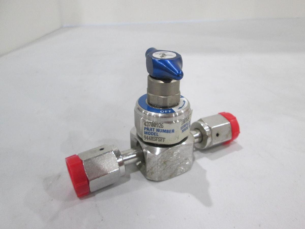 Used Veriflo, 944MSFSFF, Manual Diaphragm Valve, Used