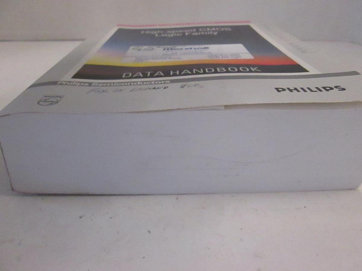 Used Philips Semiconductors High-Speed CMOS Logic Family Data Handbook, Used