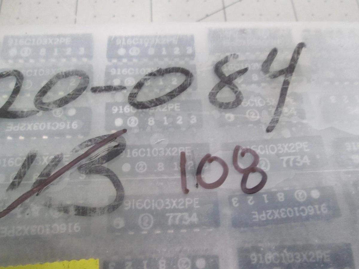 Sprague, 916C103X2PE, Resistor Network, Integrated Circuit, New, Lot of 108