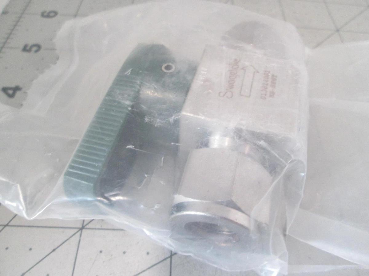 Swagelok, SS-8P6T, 1/2" Manual Valve, New