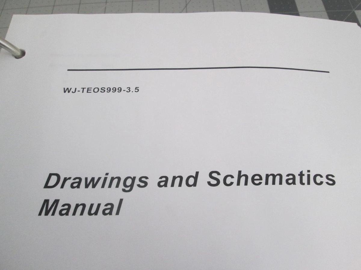 Used Watkins Johnson, Drawings and Schematics Manual, TEOS999-3.5, Used