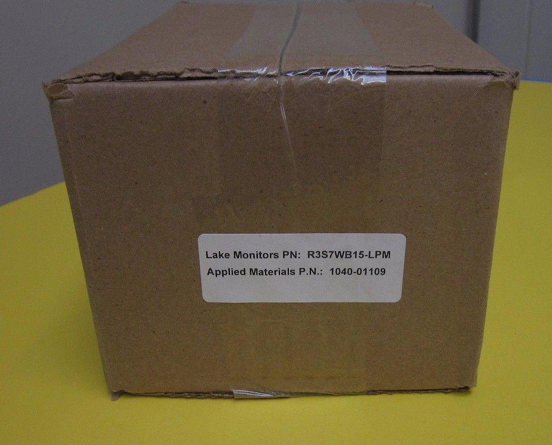 Lake Monitors Inline Flow Rate Meter/Transmitter R3S7WB15-LPM, AMAT #1040-01109