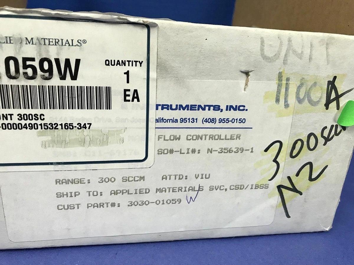 Used Unit UFC-1100A Mass Flow Controller, N2, 300 SCCM, Refurbished