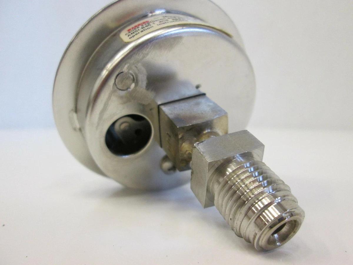 Used Span Pressure Gauge 0-100 psi, 1/4" MVCR, Used