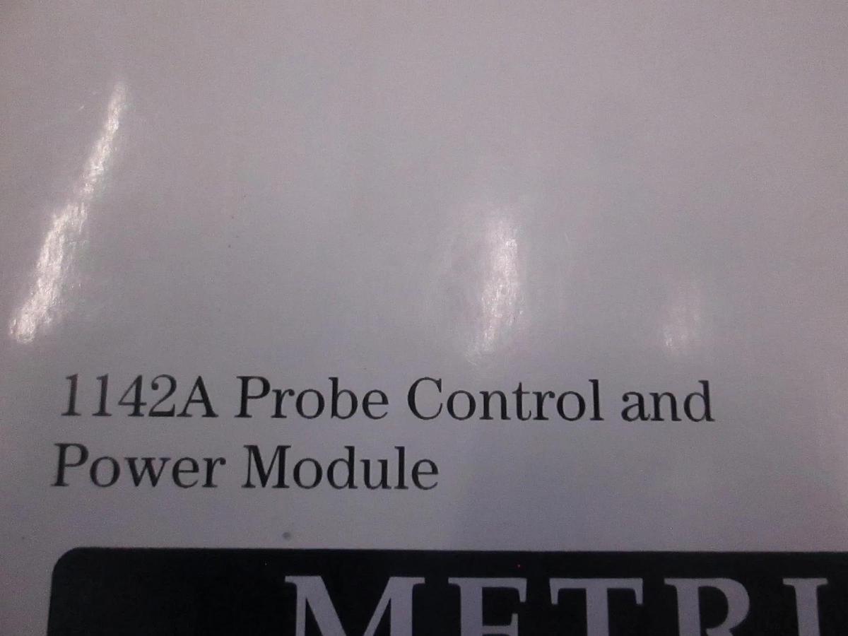 Used Agilent 1142A Probe Control and Power Module User and Service Guide, Used