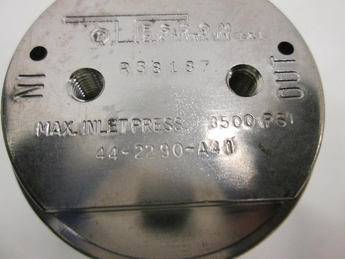 Used Tescom, Single Stage Regulator, 44-2290-A41, New