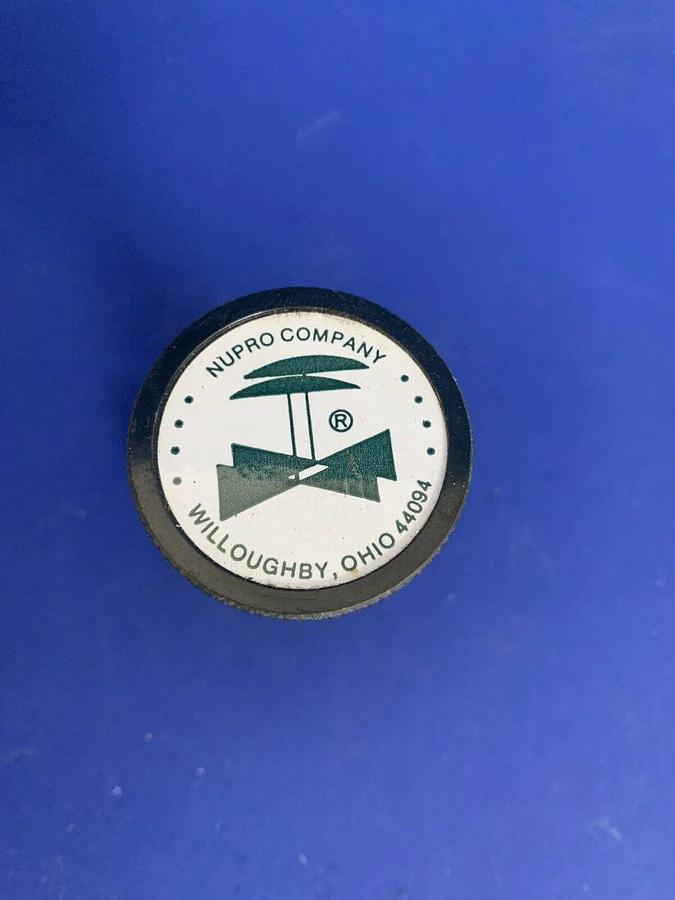 Used Nupro M-4BG Manual Valve, 1/4" Swagelok, Used