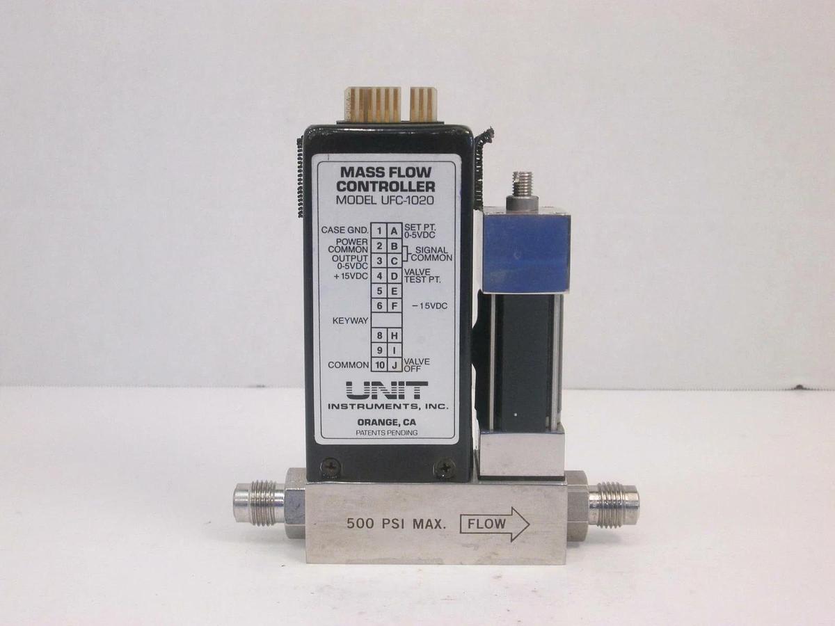 Used Unit UFC-1020 Mass Flow Controller MFC, SF6, 200 SCCM