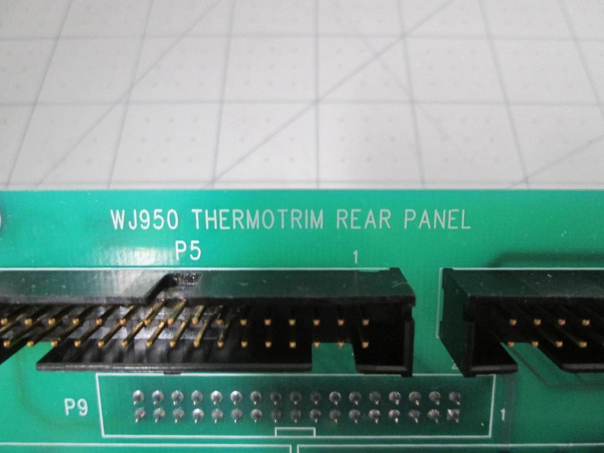 Watkins Johnson, WJ950, 978129-001, Thermotrim Rear Panel PCB Assy, New