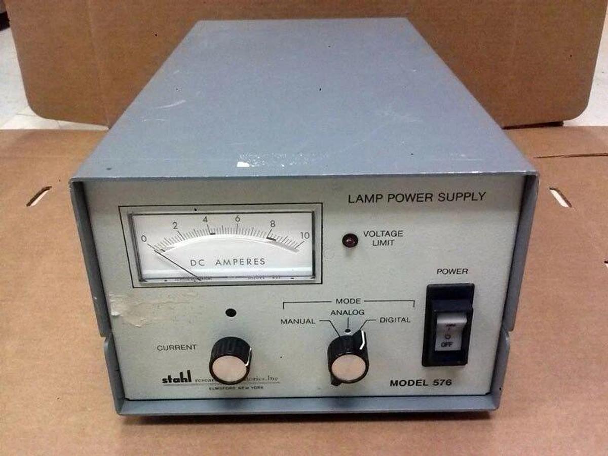 Used Stahl Model 576 Lamp Power Supply, Used