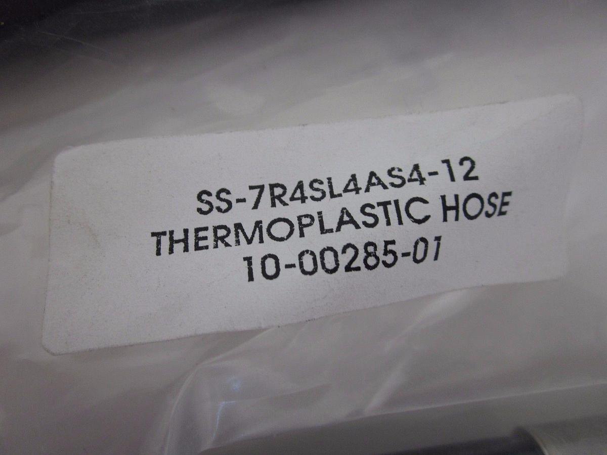 Used Swagelok Thermoplastic Hose SS-7R4SL4AS4-12, 1/4" SAE x Swagelok Tube - LOT of 2