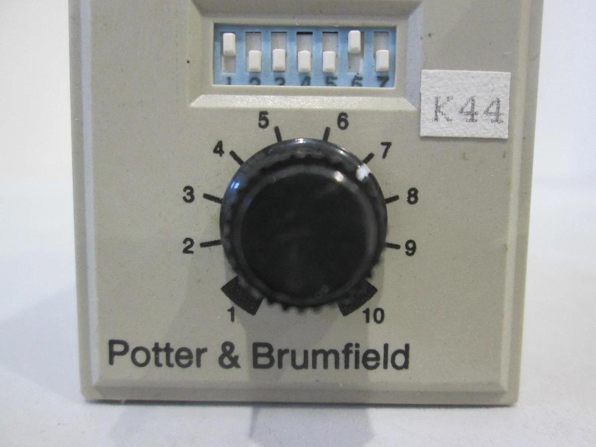 Used Potter & Brumfield, CNS-35-96, Programmable Time Delay, 0.1 Sec to 100 Min, Used