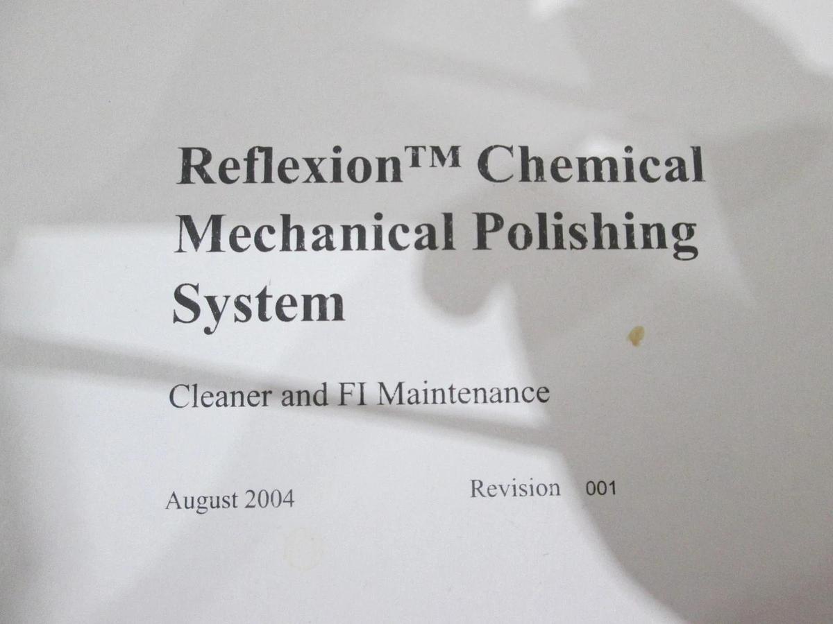 Used AMAT, Reflexion Chemical Mechanical Polishing System, Cleaner and FI Maint, Used
