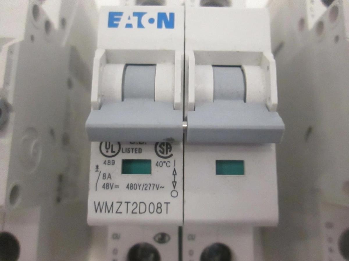 Used Eaton, Various 2 Pole Circuit Breakers, Used, Lot of 7