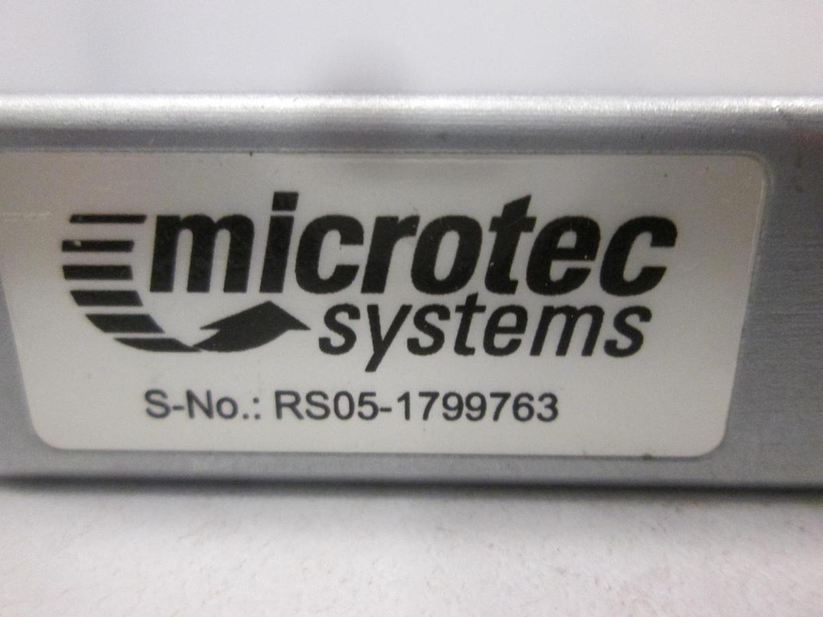 Used Microtec Systems, RS05-17997,Microdrive RS Transducerized Screw Tightening, Used