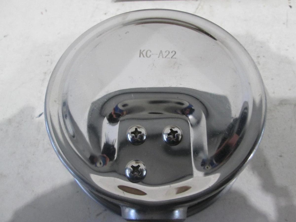 PIC Gauge, 201W-402K, 4", 0-600 PSI/Bar 1/2" LM SS/BR, 70/30 GLY H20 Mix, New