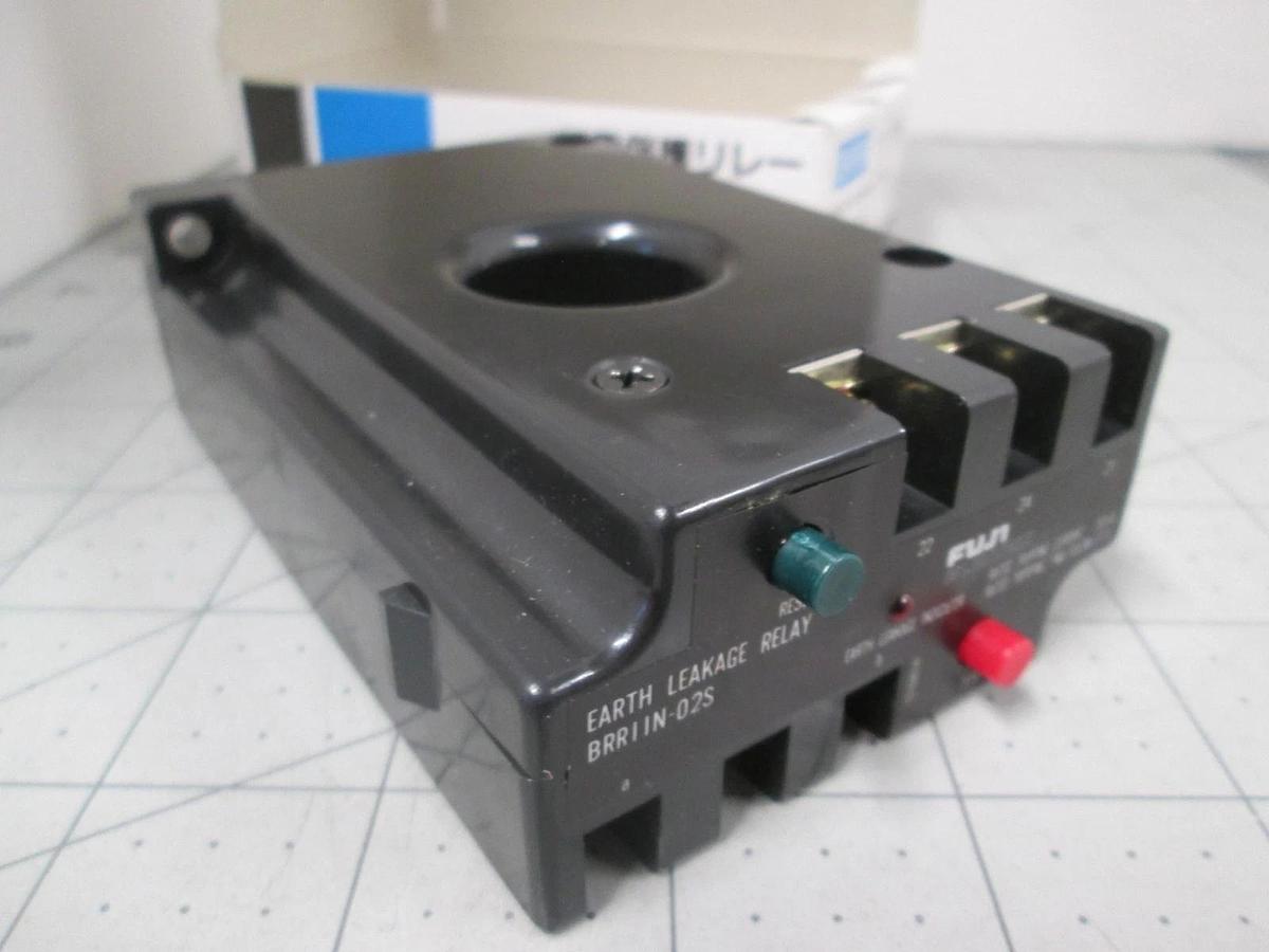 Fuji Electric, BBR11N-02S, Earth Leakage Relay, AC200/220V, 30mA, New