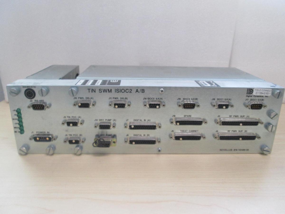 Used Novellus, 19-112486-00, Tin SWM ISIOC2 A/B Module, Used